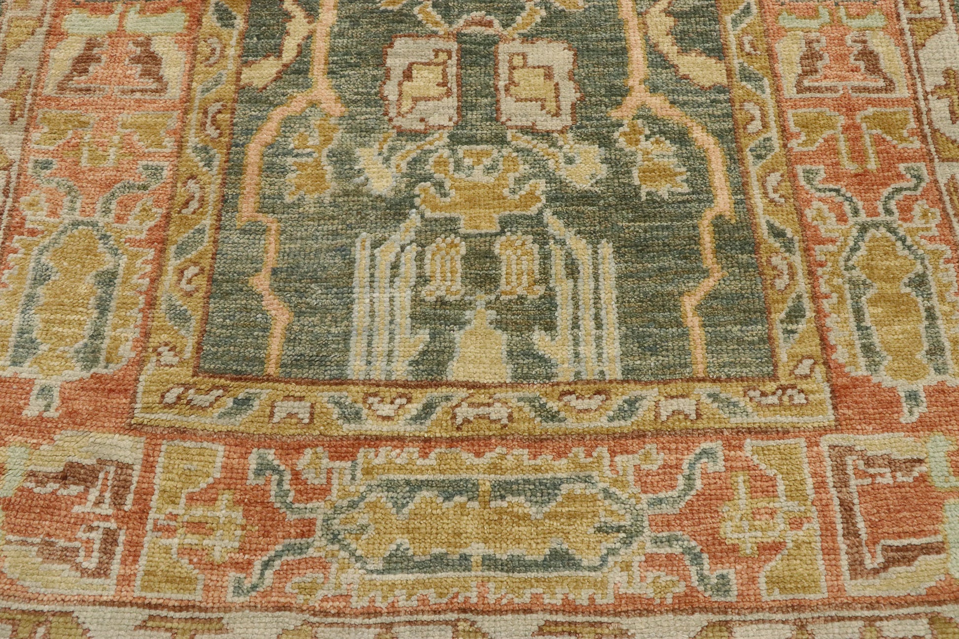 4 x 18 Turkish Oushak Runner 53385
