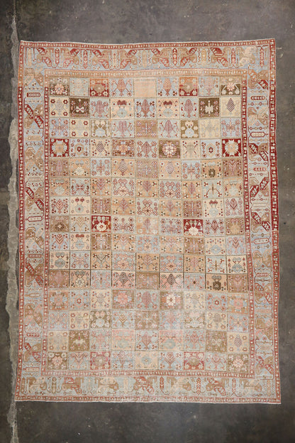12 x 16 Antique Persian Bakhtiari Rug 53388