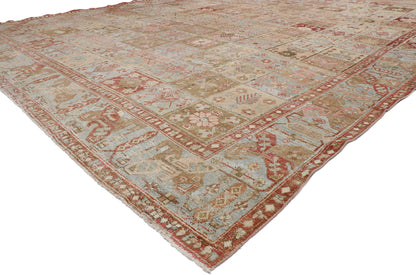 12 x 16 Antique Persian Bakhtiari Rug 53388