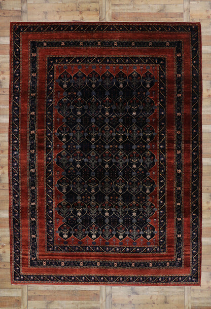 10 x 13 Vintage Persian Bijar Rug 53392