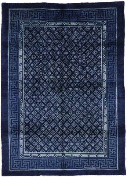 6 x 9 Antique Chinese Baotou Rug 53395