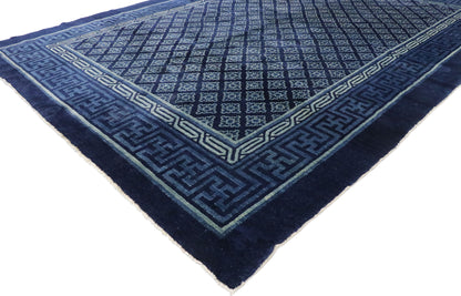 6 x 9 Antique Chinese Baotou Rug 53395