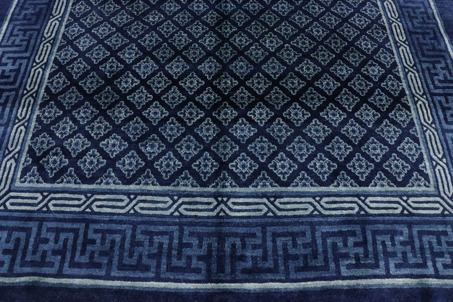 6 x 9 Antique Chinese Baotou Rug 53395