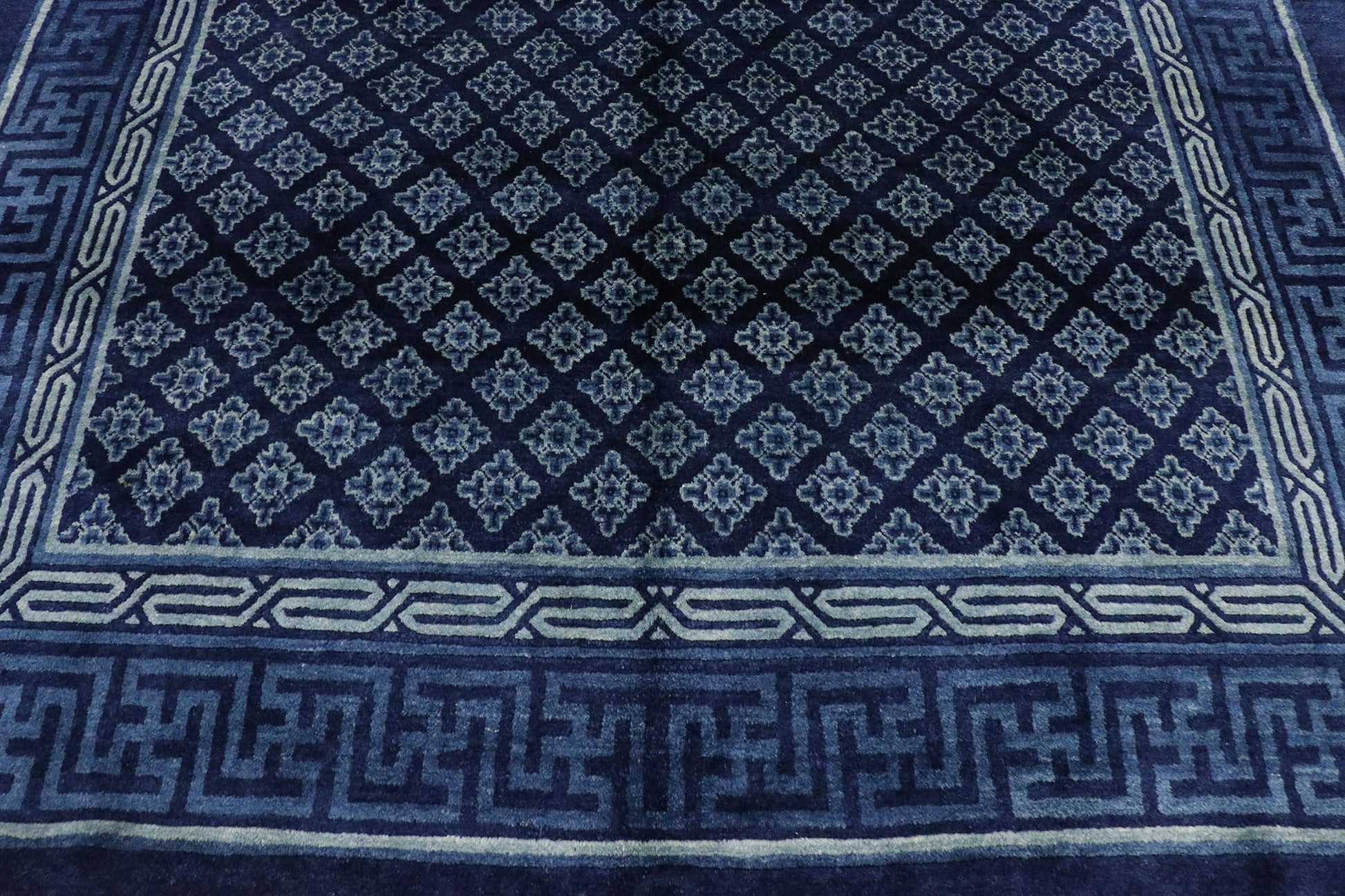 6 x 9 Antique Chinese Baotou Rug 53395