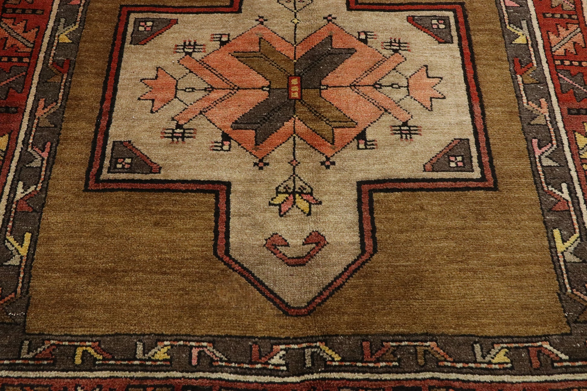 5 x 14 Vintage Turkish Kars Runner 53397