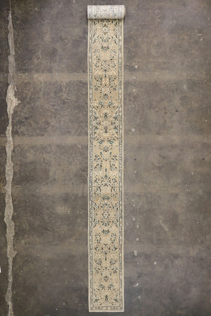 2 x 35 Vintage Persian Hamadan Runner 53398