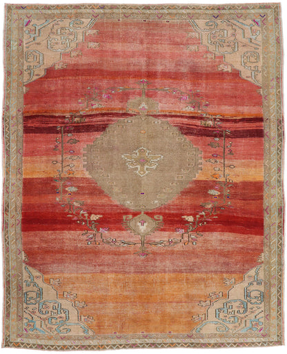 11 x 13 Vintage Turkish Kars Rug 53400