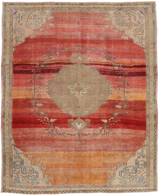 11 x 13 Vintage Turkish Kars Rug 53400