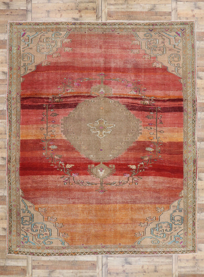 11 x 13 Vintage Turkish Kars Rug 53400