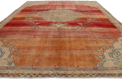 11 x 13 Vintage Turkish Kars Rug 53400