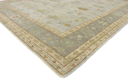 9 x 12 Contemporary Turkish Oushak Rug 53403