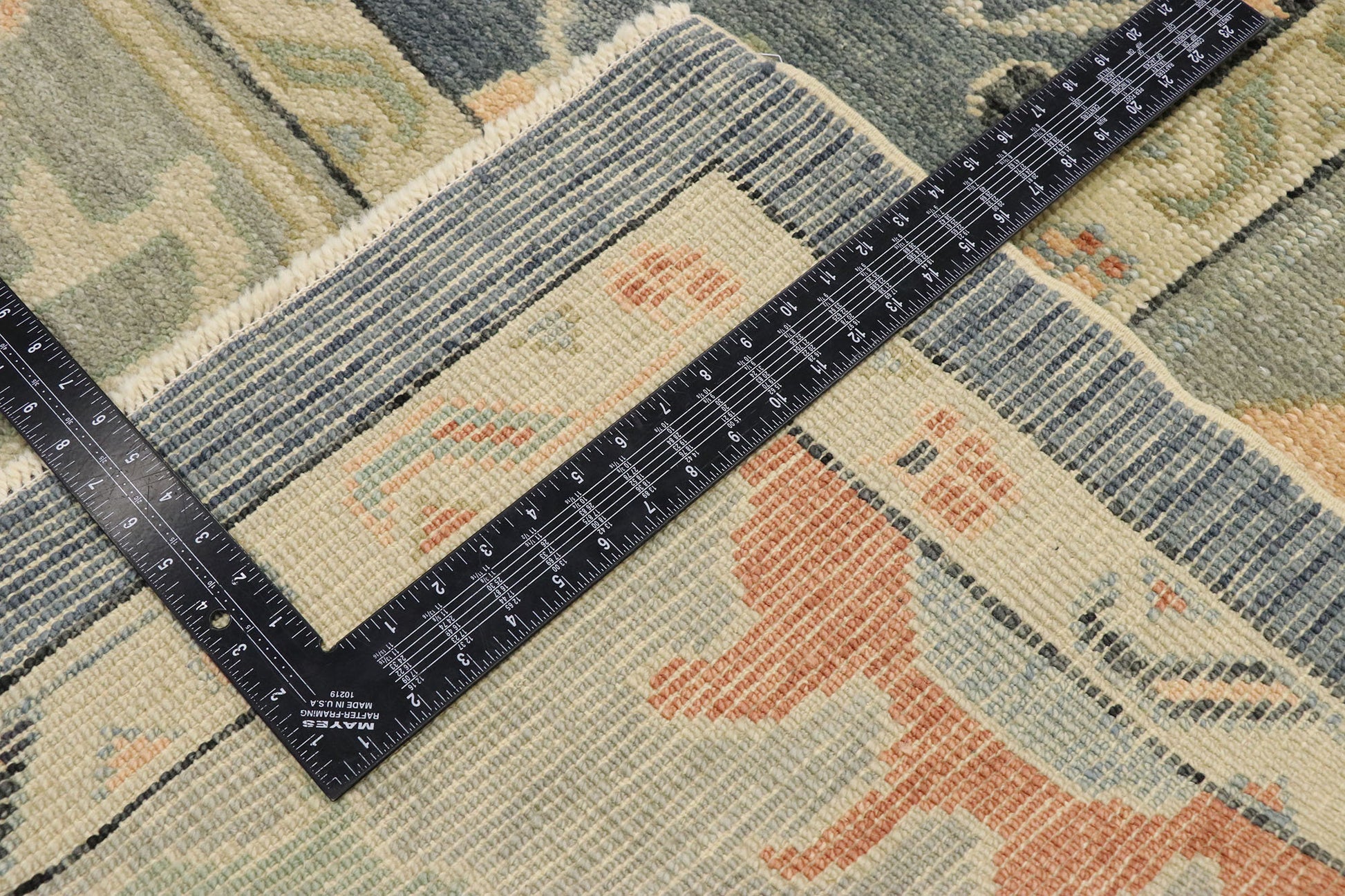 10 x 12 Contemporary Turkish Oushak Rug 53406