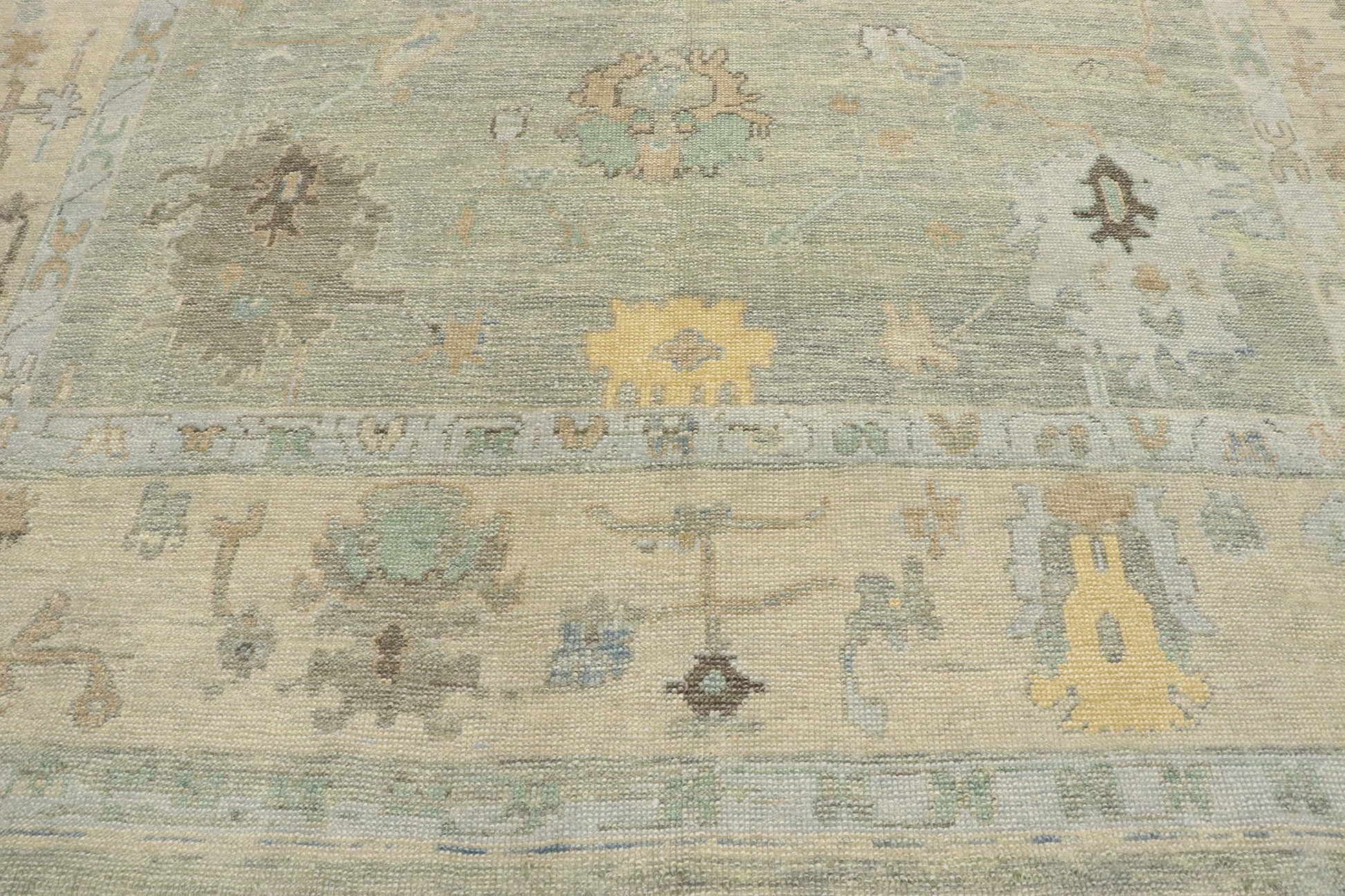 9 x 12 Turkish Oushak Rug 53407
