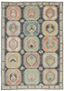 9 x 13 Contemporary Turkish Oushak Rug 53409