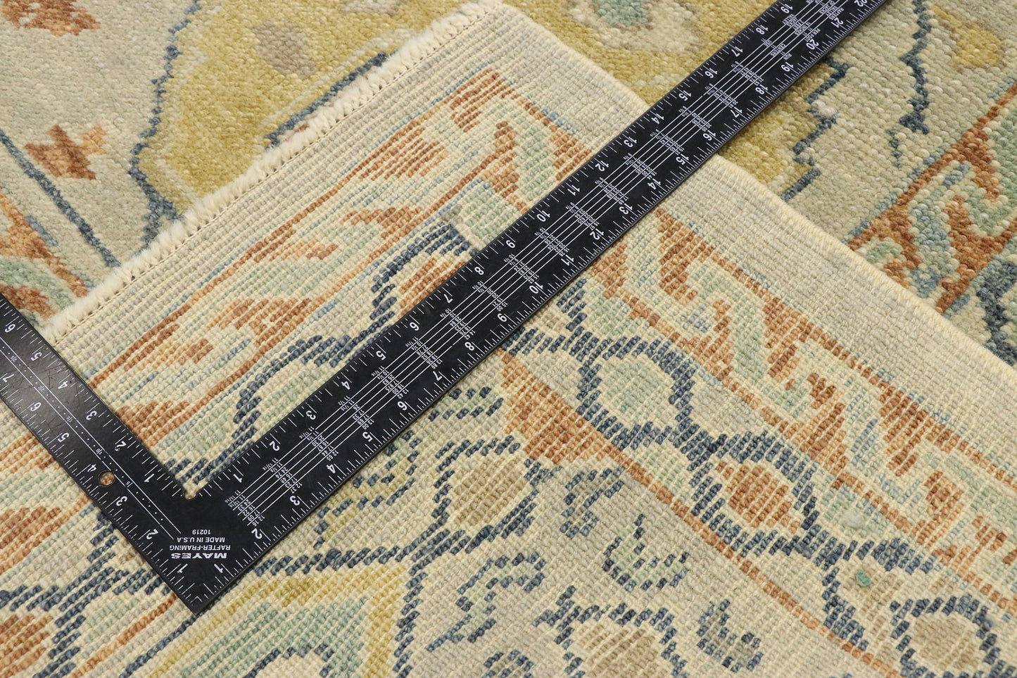 10 x 13 Contemporary Turkish Oushak Rug 53410