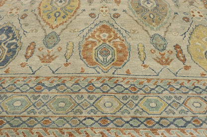 10 x 13 Contemporary Turkish Oushak Rug 53410