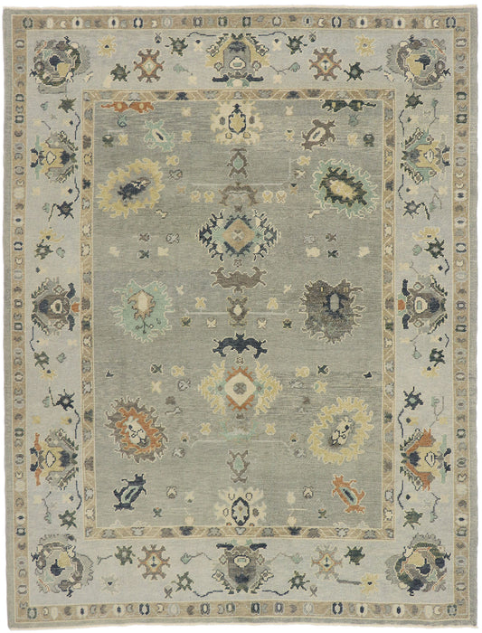 8 x 11 Contemporary Turkish Oushak Rug 53412