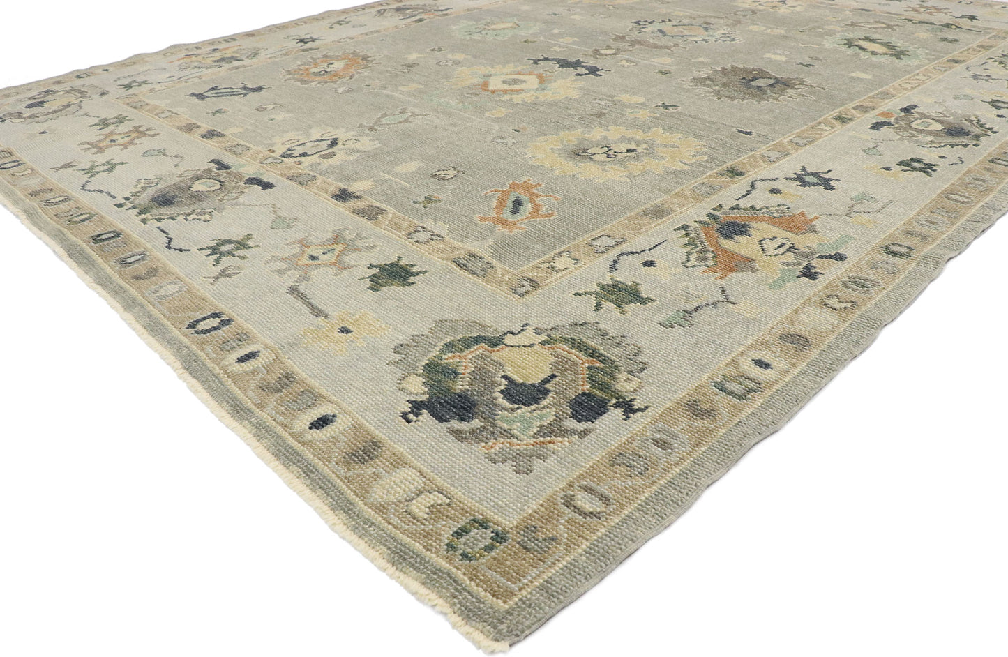 8 x 11 Contemporary Turkish Oushak Rug 53412
