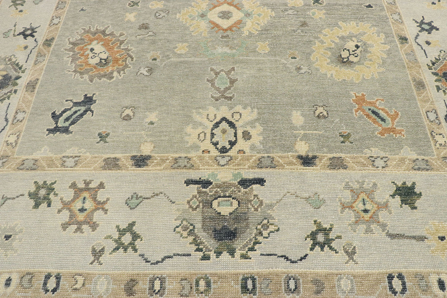 8 x 11 Contemporary Turkish Oushak Rug 53412