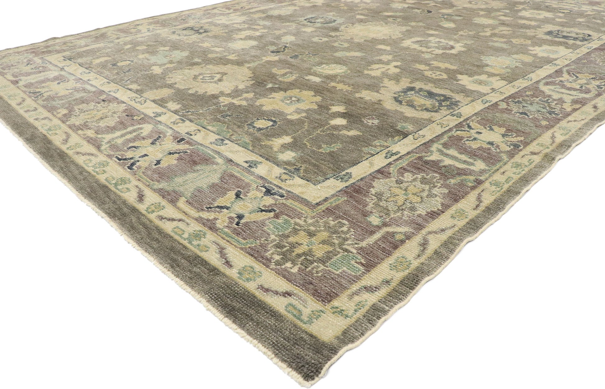 9 x 12 Turkish Oushak Rug 53413