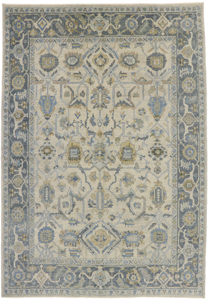10 x 14 Contemporary Turkish Oushak Rug 53416
