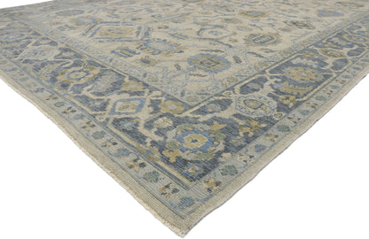 10 x 14 Contemporary Turkish Oushak Rug 53416