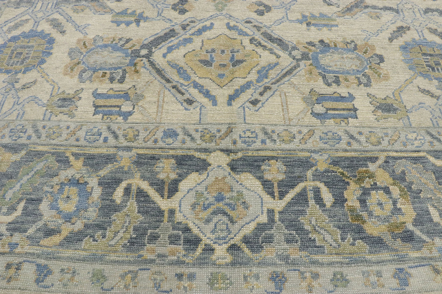 10 x 14 Contemporary Turkish Oushak Rug 53416