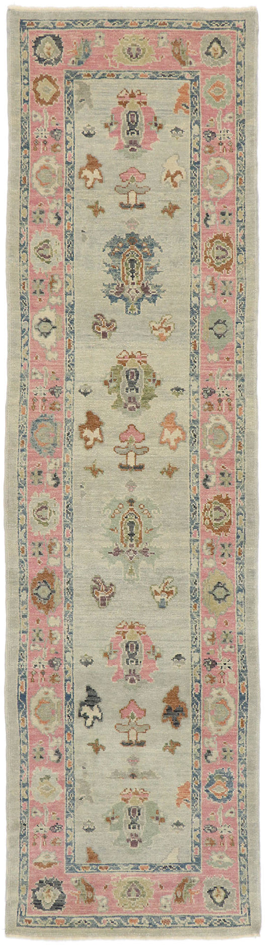 3 x 12 Turkish Oushak Runner 53419