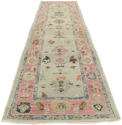 3 x 12 Turkish Oushak Runner 53419