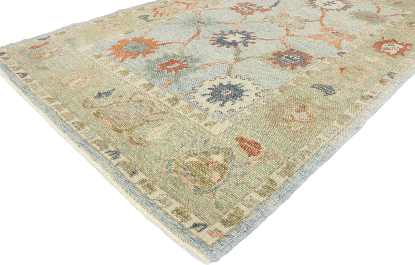 5 x 8 Turkish Oushak Rug 53421