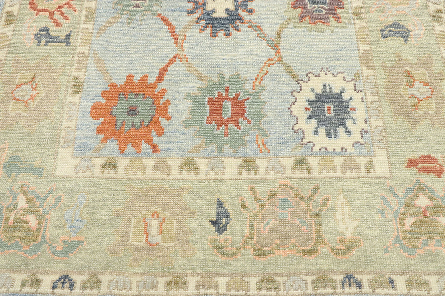 5 x 8 Turkish Oushak Rug 53421