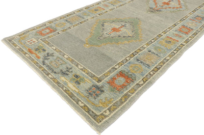 3 x 11 Contemporary Turkish Oushak Runner 53423