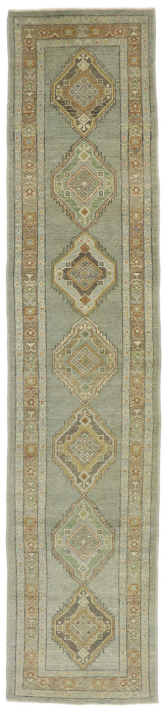 3 x 14 Contemporary Turkish Oushak Runner 53424