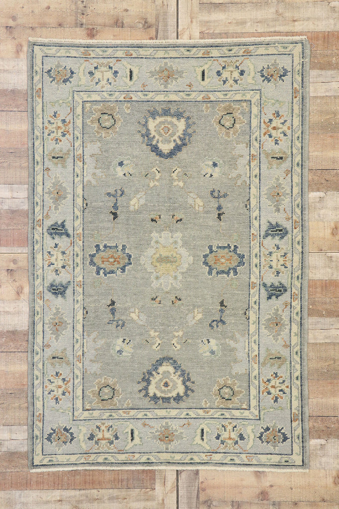 4 x 6 Contemporary Turkish Oushak Rug 53427