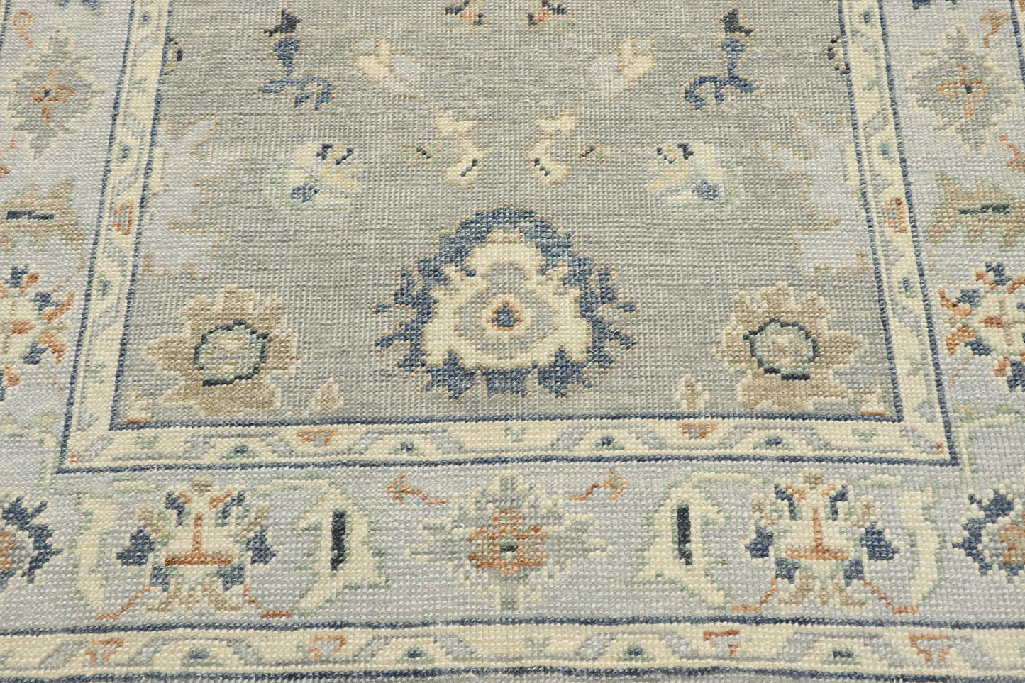 4 x 6 Contemporary Turkish Oushak Rug 53427