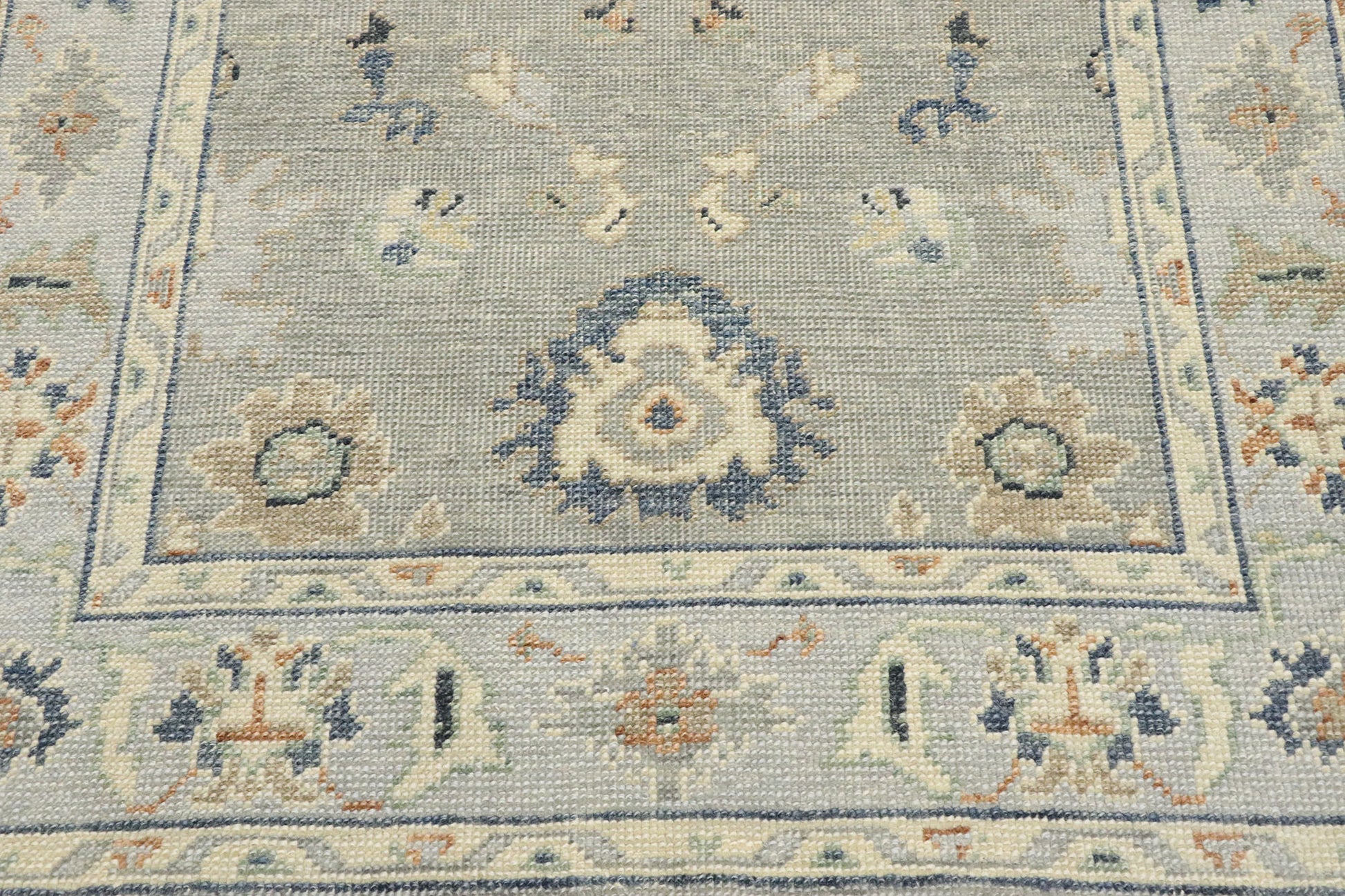 4 x 6 Contemporary Turkish Oushak Rug 53427