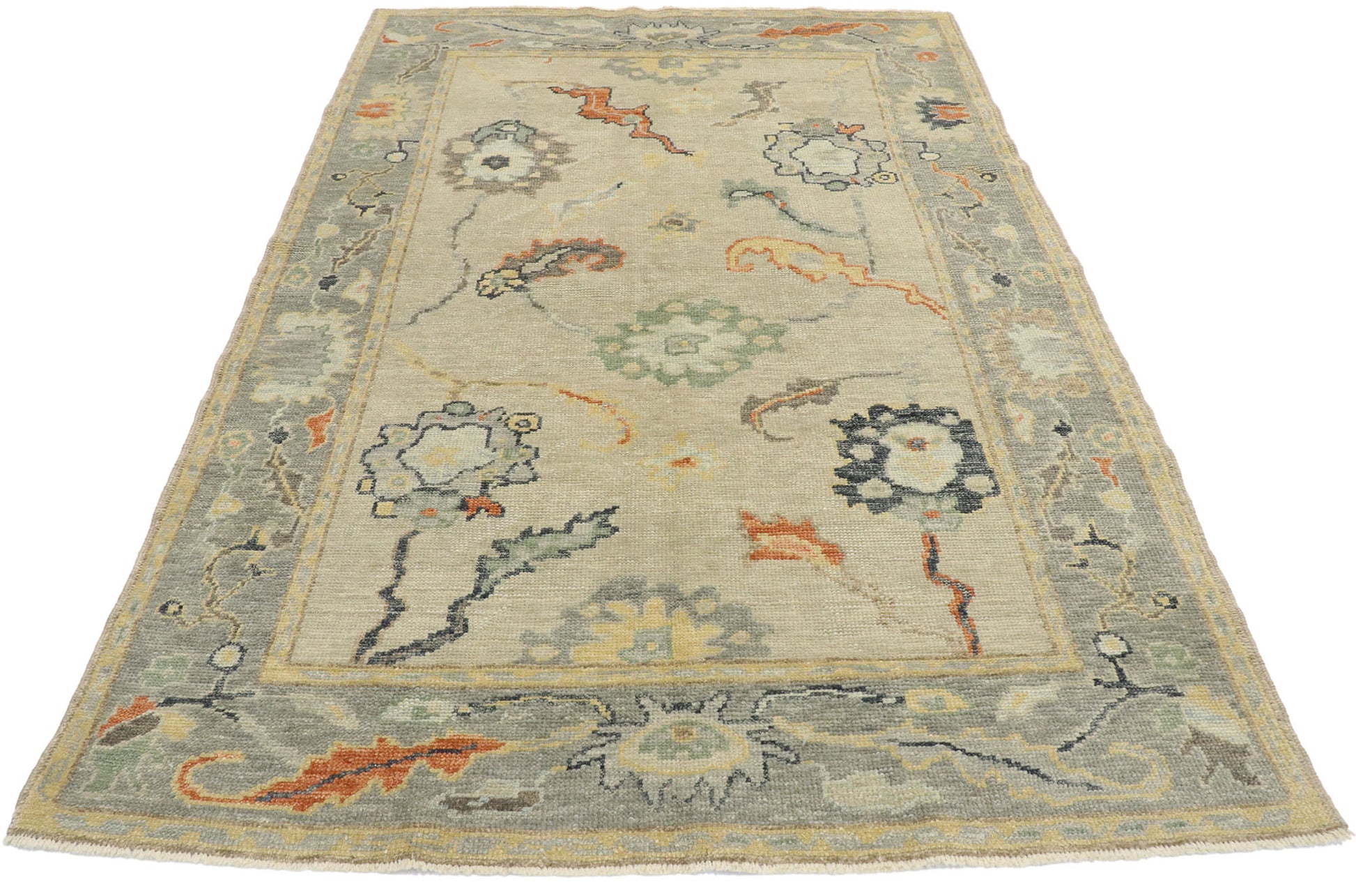 5 x 7 Turkish Oushak Rug 53430