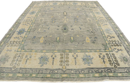 8 x 10 Contemporary Turkish Oushak Rug 53432