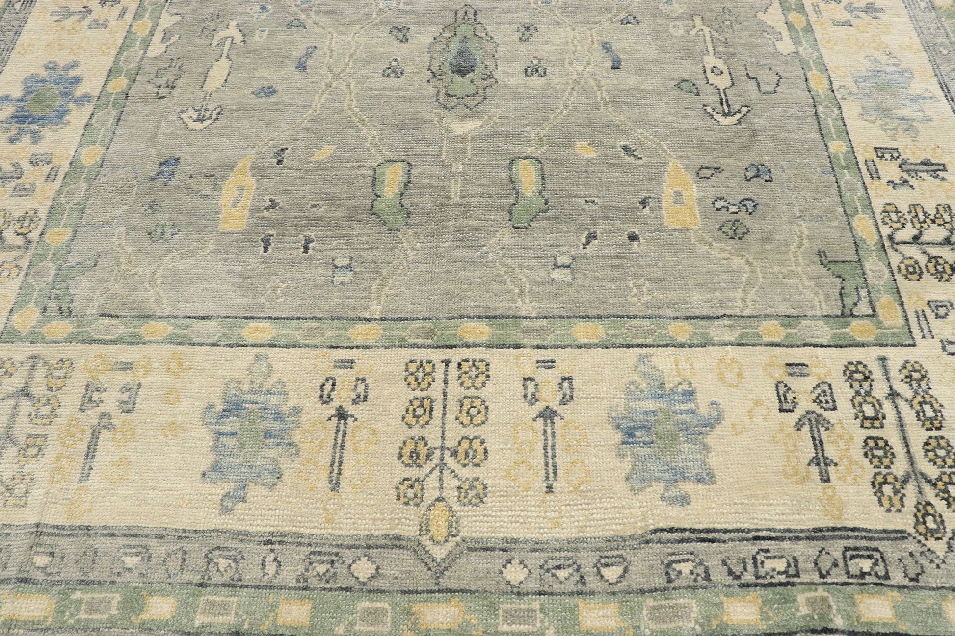 8 x 10 Contemporary Turkish Oushak Rug 53432