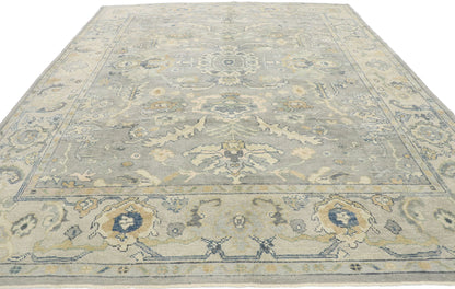 9 x 12 Contemporary Turkish Oushak Rug 53433