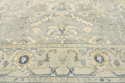 9 x 12 Contemporary Turkish Oushak Rug 53433