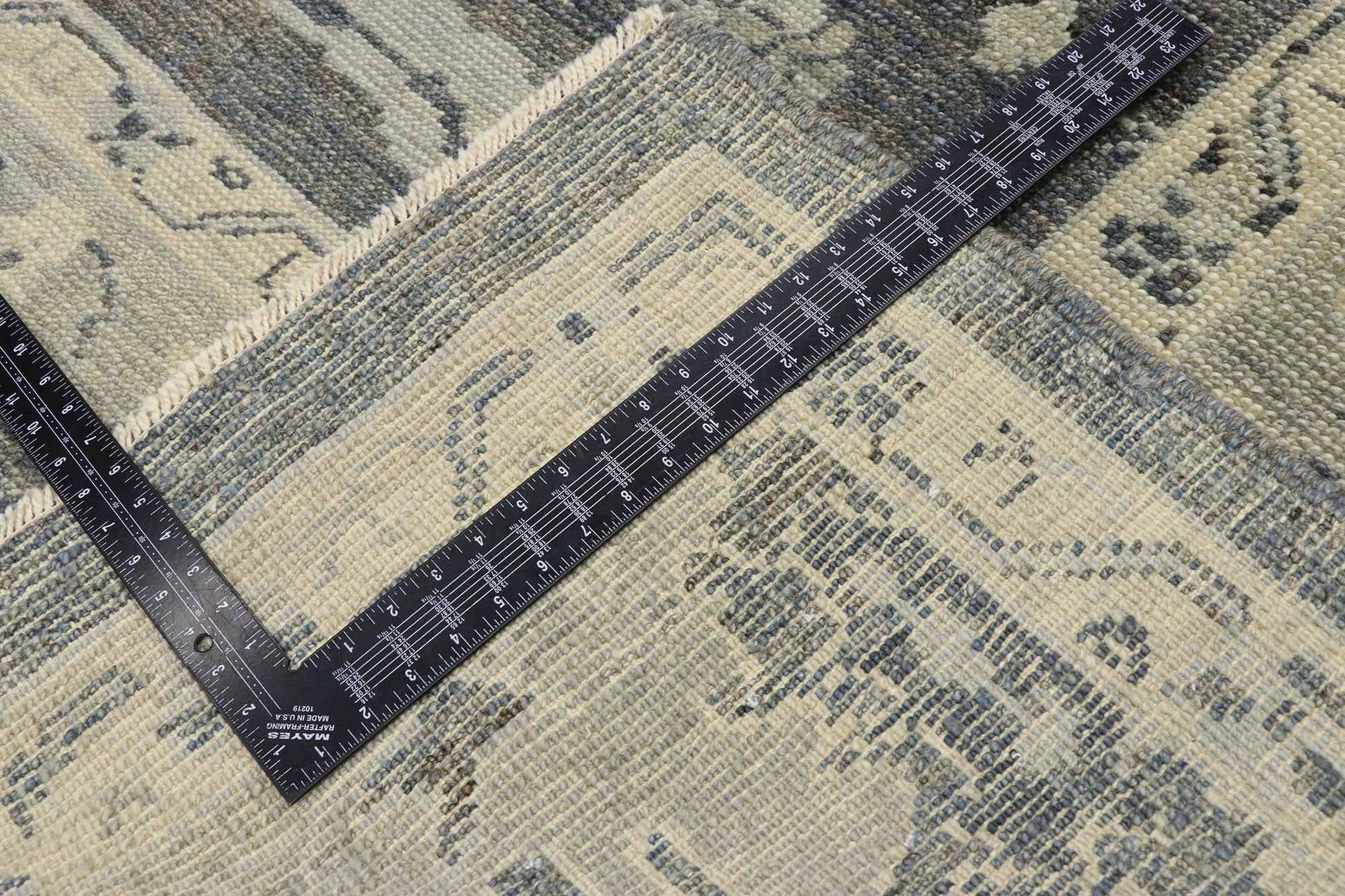9 x 13 Contemporary Turkish Oushak Rug 53435