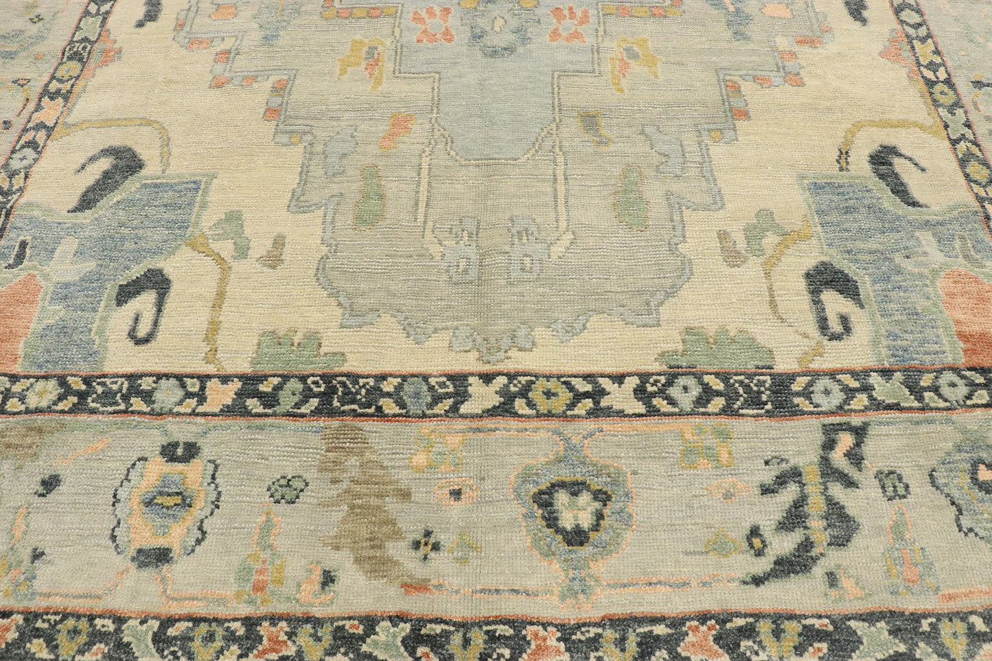 10 x 12 Contemporary Turkish Oushak Rug 53436