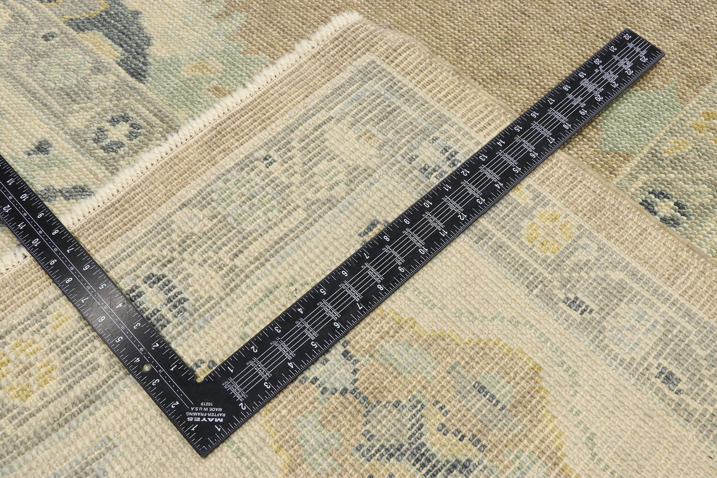 9 x 13 Contemporary Turkish Oushak Rug 53438