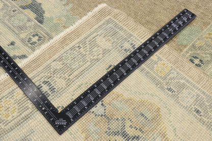 9 x 13 Contemporary Turkish Oushak Rug 53438