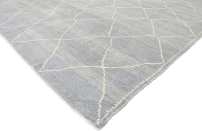 8 x 9 Turkish Gray Moroccan Rug 53439