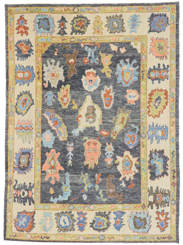 8 x 11 Contemporary Turkish Oushak Rug 53456