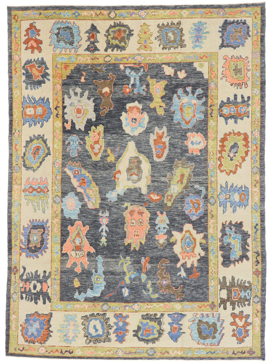 8 x 11 Contemporary Turkish Oushak Rug 53456