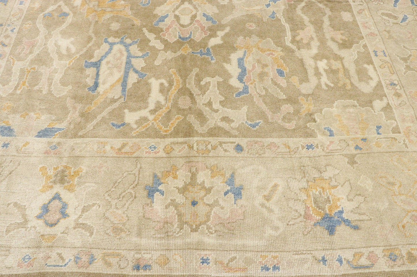 9 x 12 Contemporary Turkish Oushak Rug 53457
