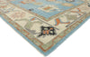 9 x 10 Colorful Turkish Oushak Rug 53460